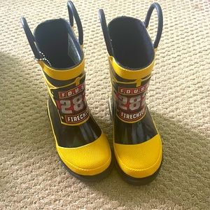 Rain Boots Firefighter